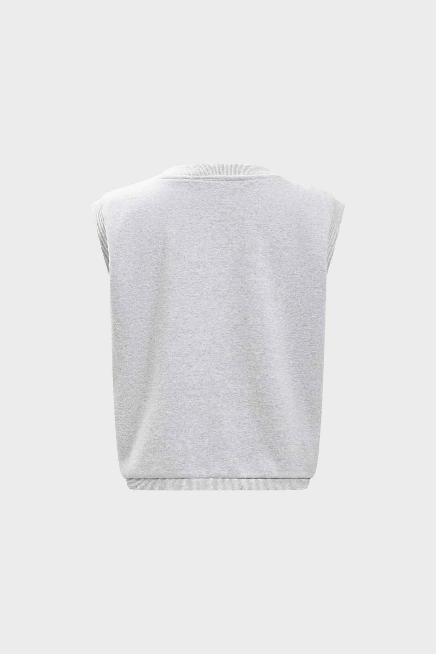 Agal Crop Vest in Grey