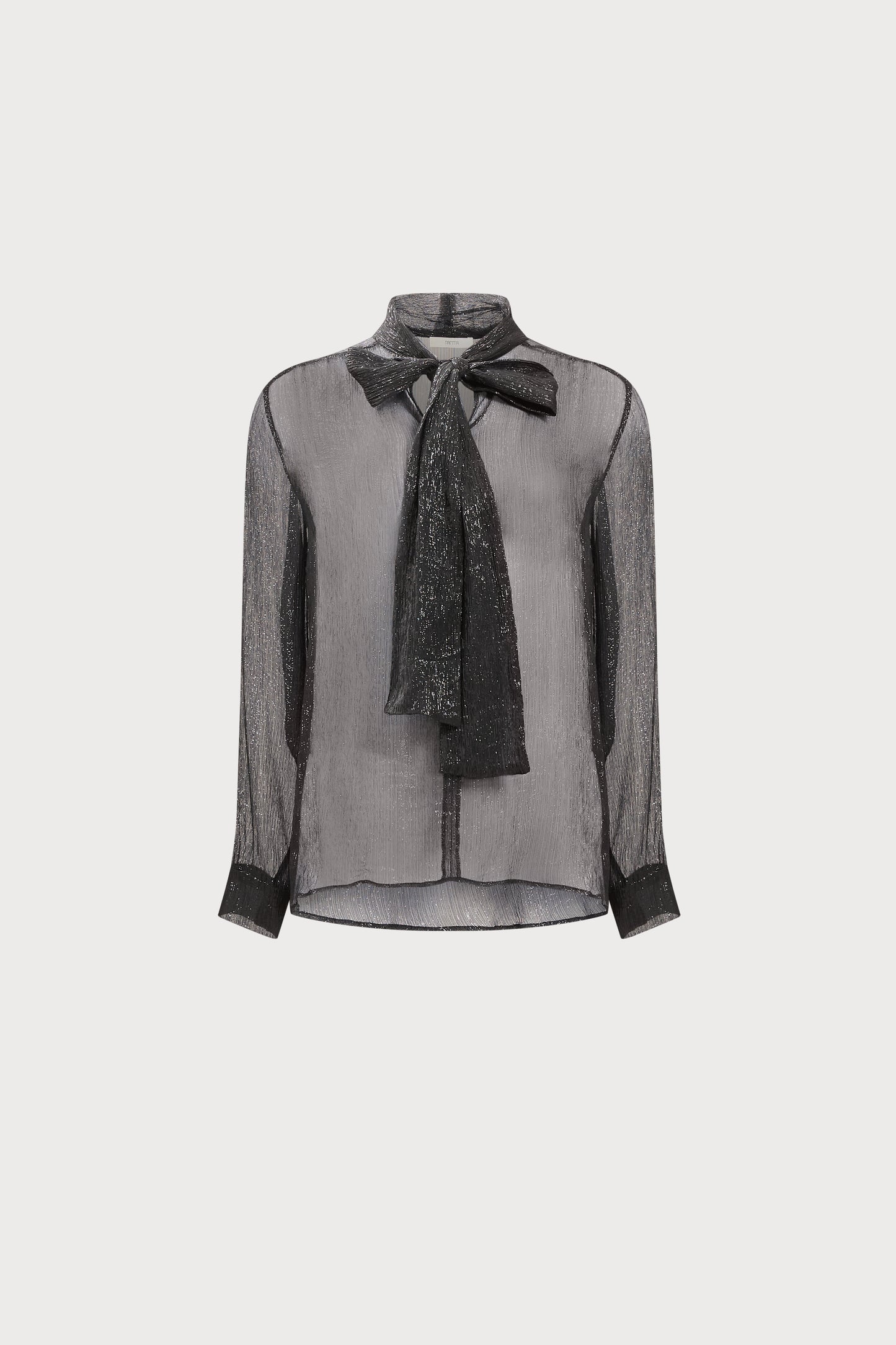 Black Lurex Anna Top