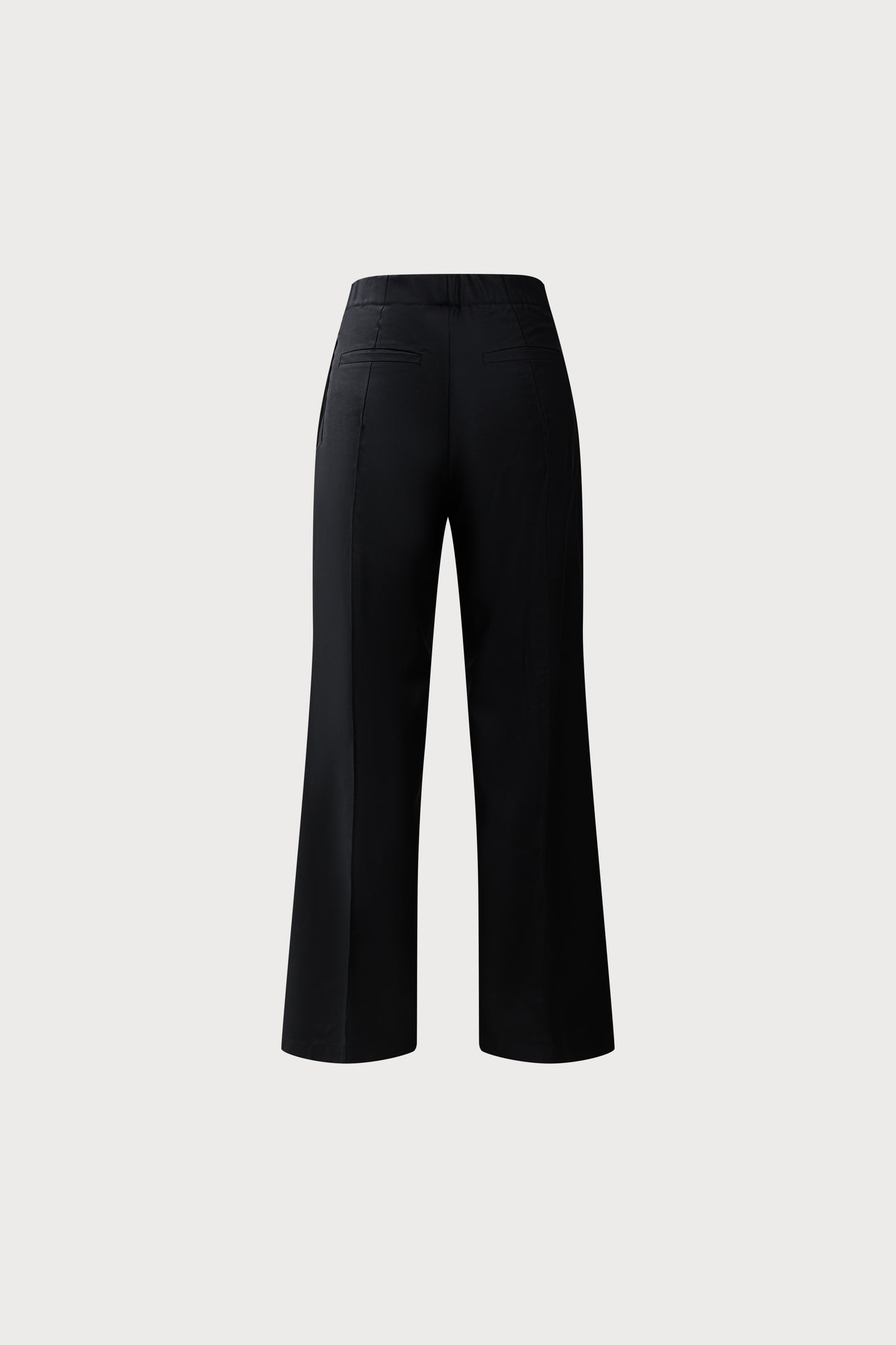 Black Raha Trousers in High-Wide