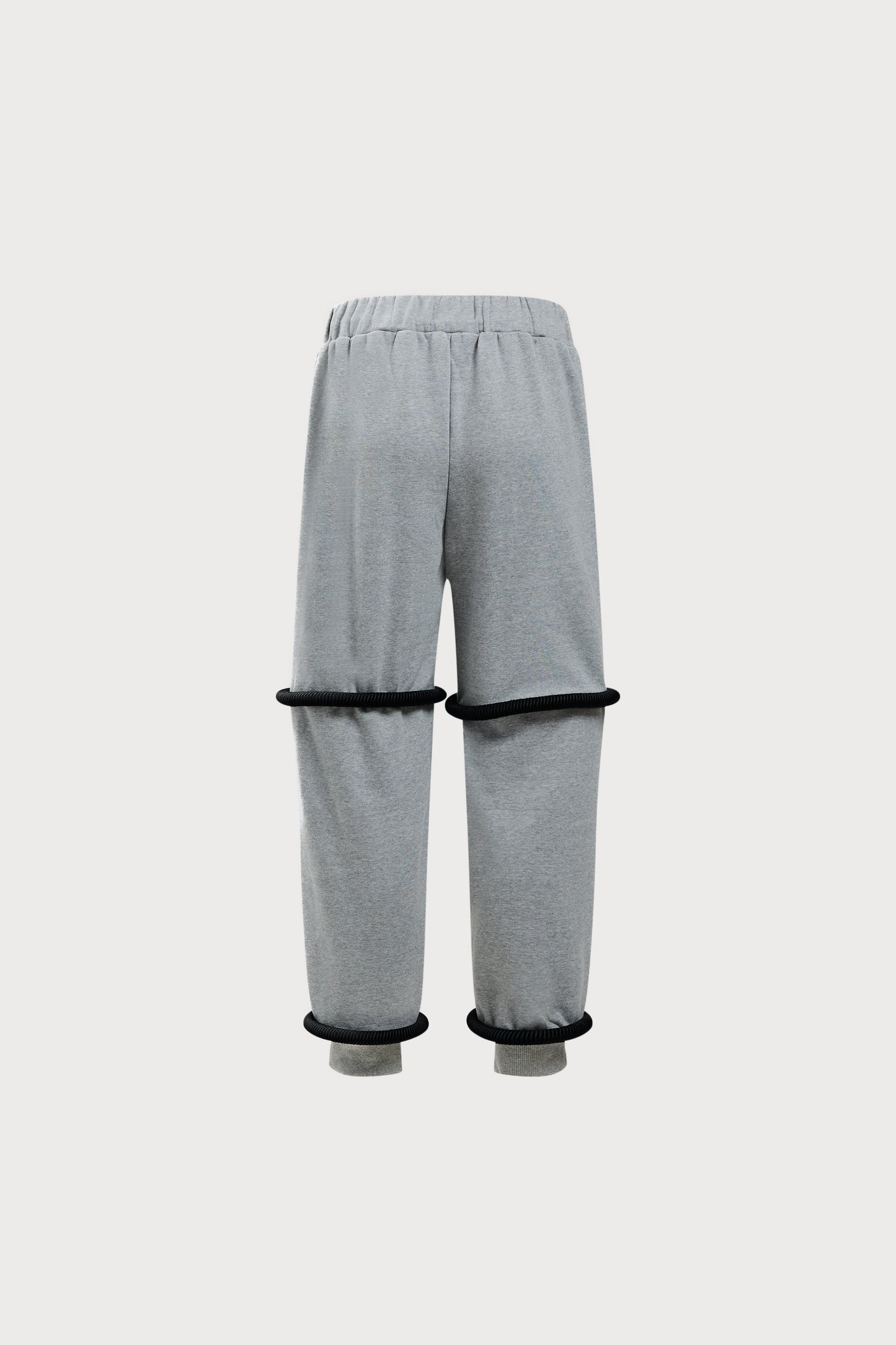 Black on Grey Agal Sweatpants
