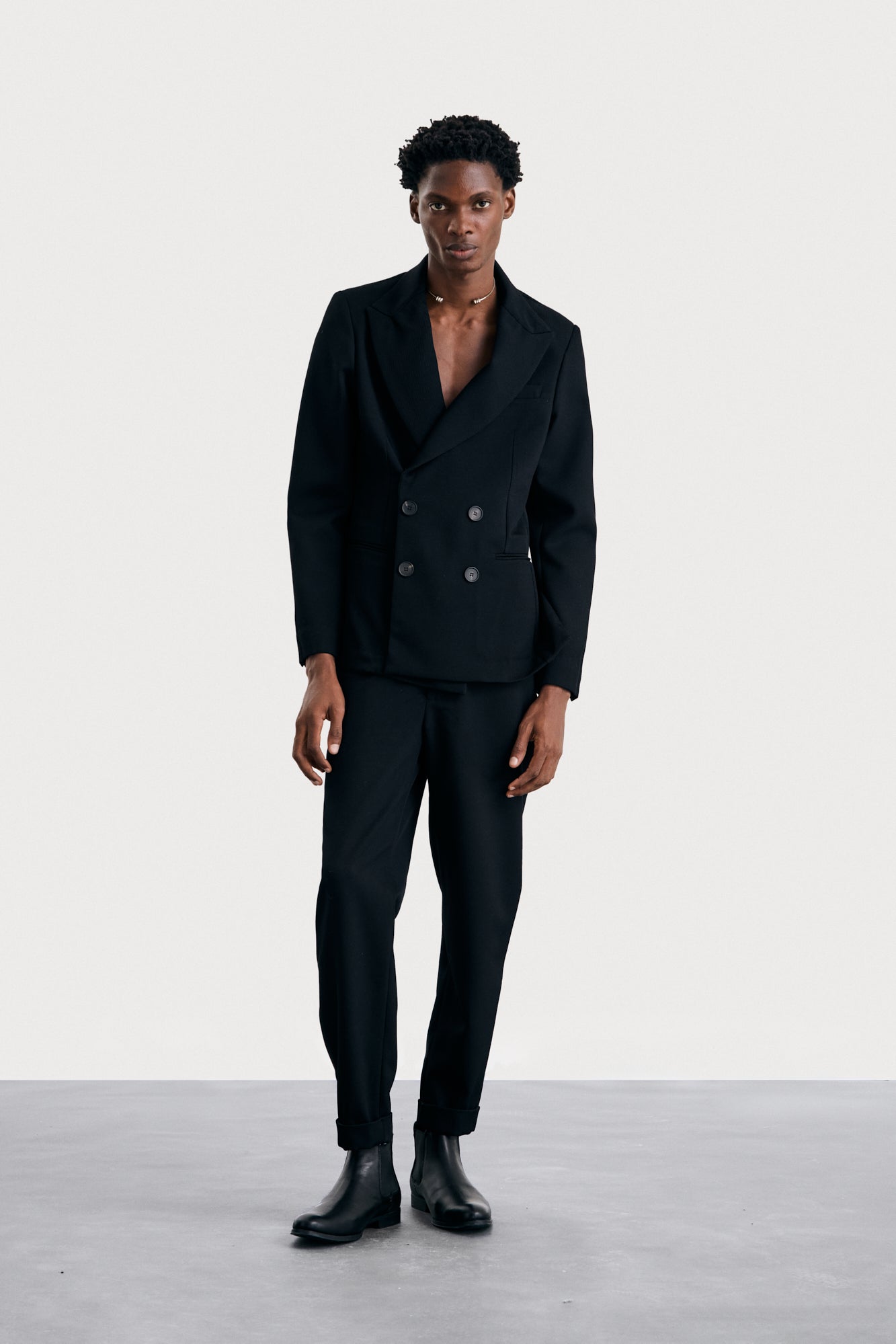 Black Unisex Smart Blazer