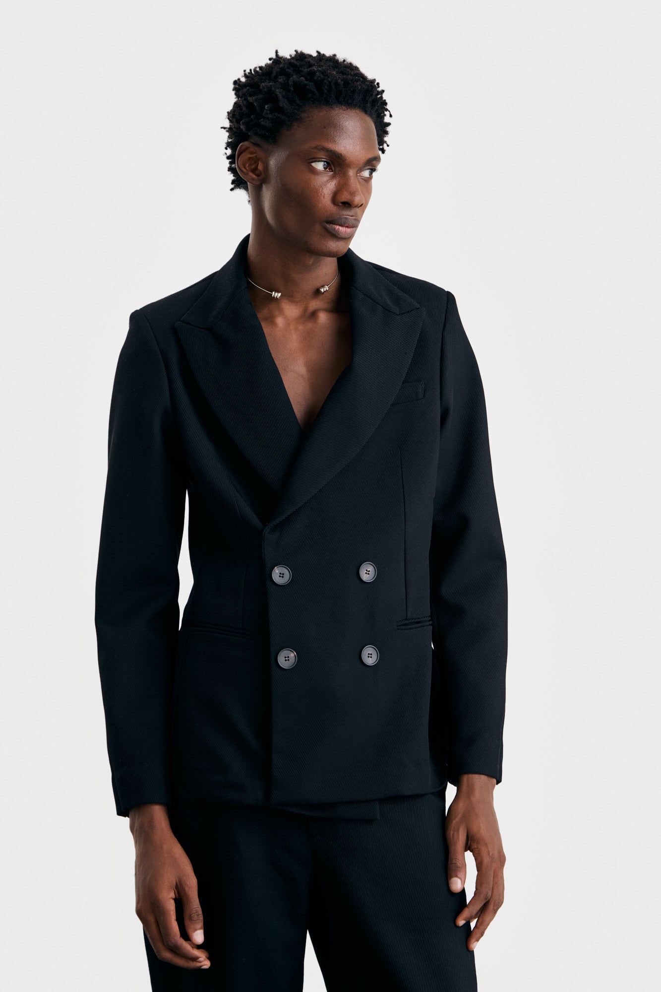 Black Unisex Smart Blazer