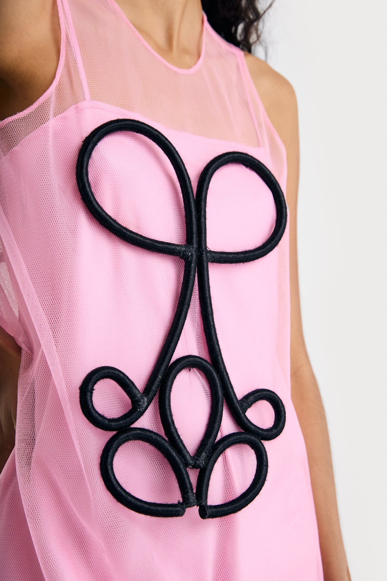 Pink Ghazal Dress