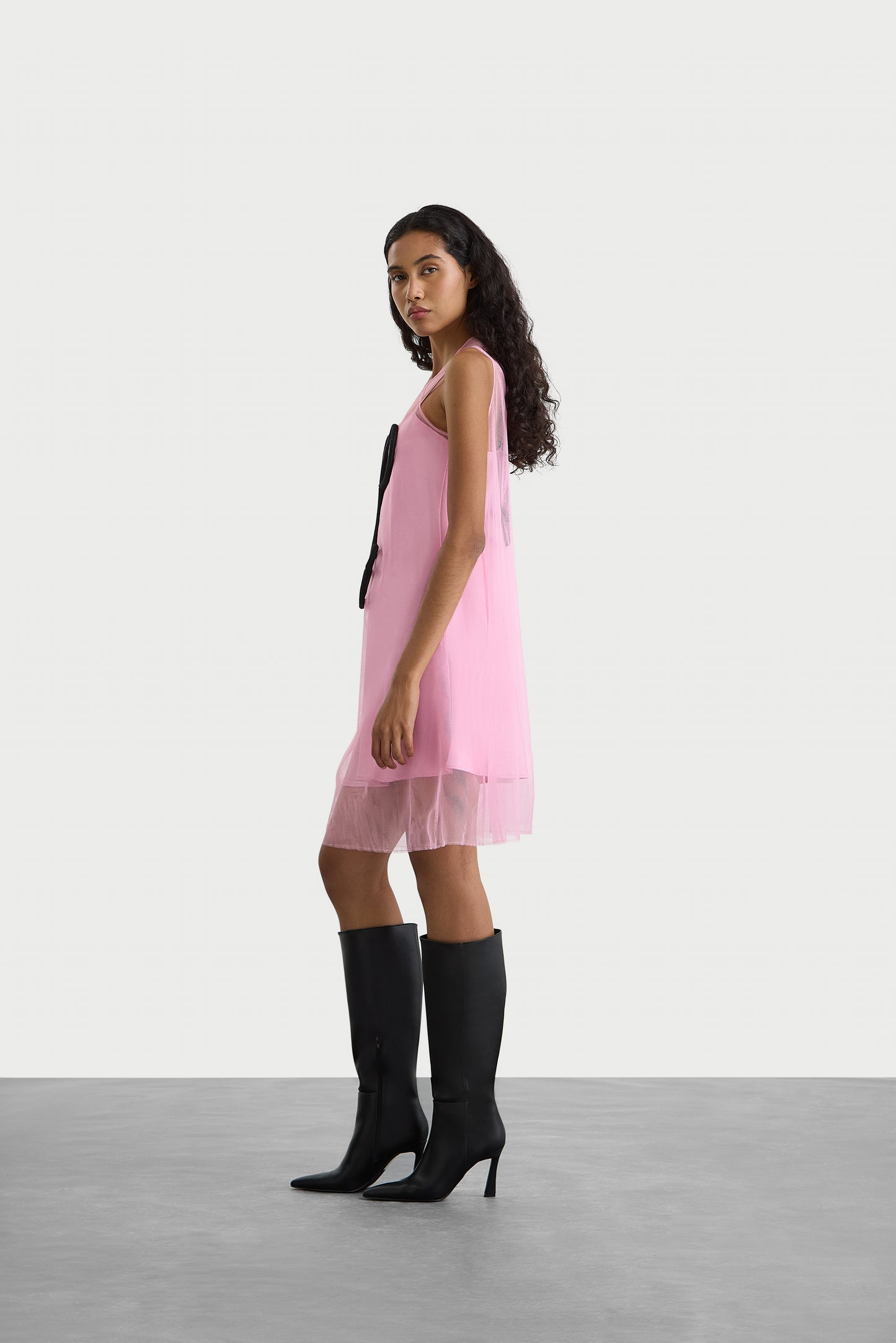 Pink Ghazal Dress