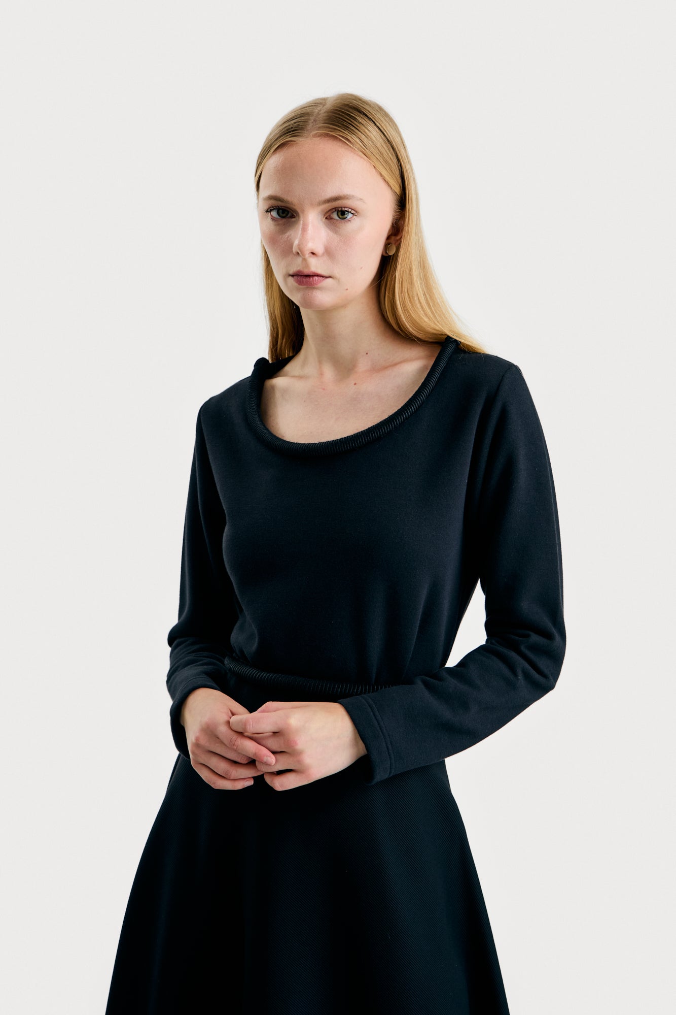 Black Agal Smart Sweat Top