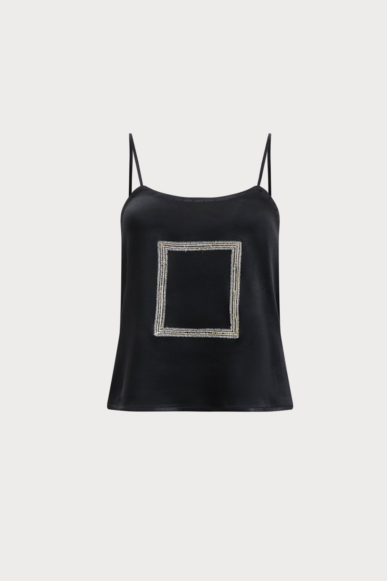 Black Lynn Slip Top
