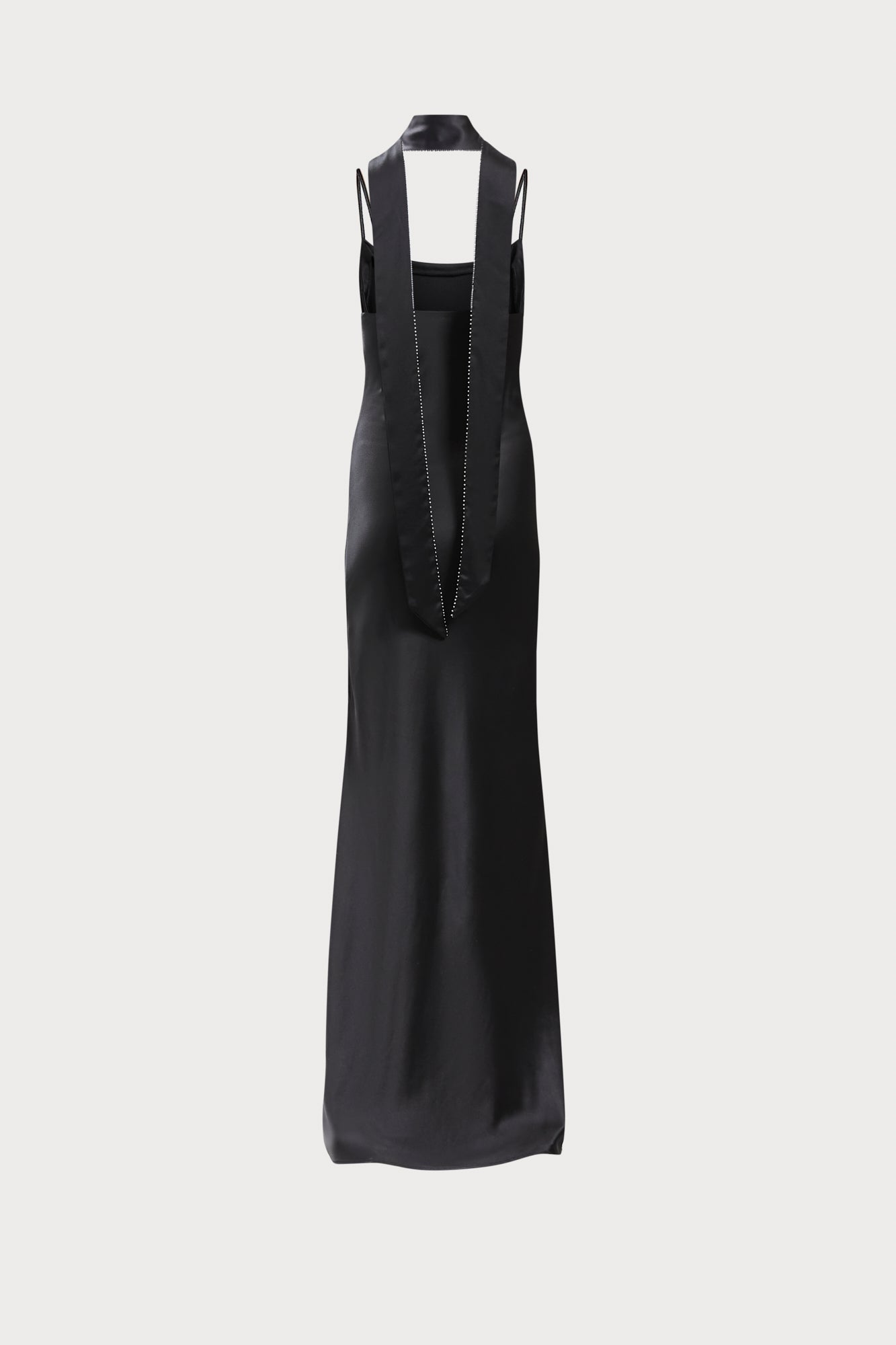 Black Lina Slip Dress