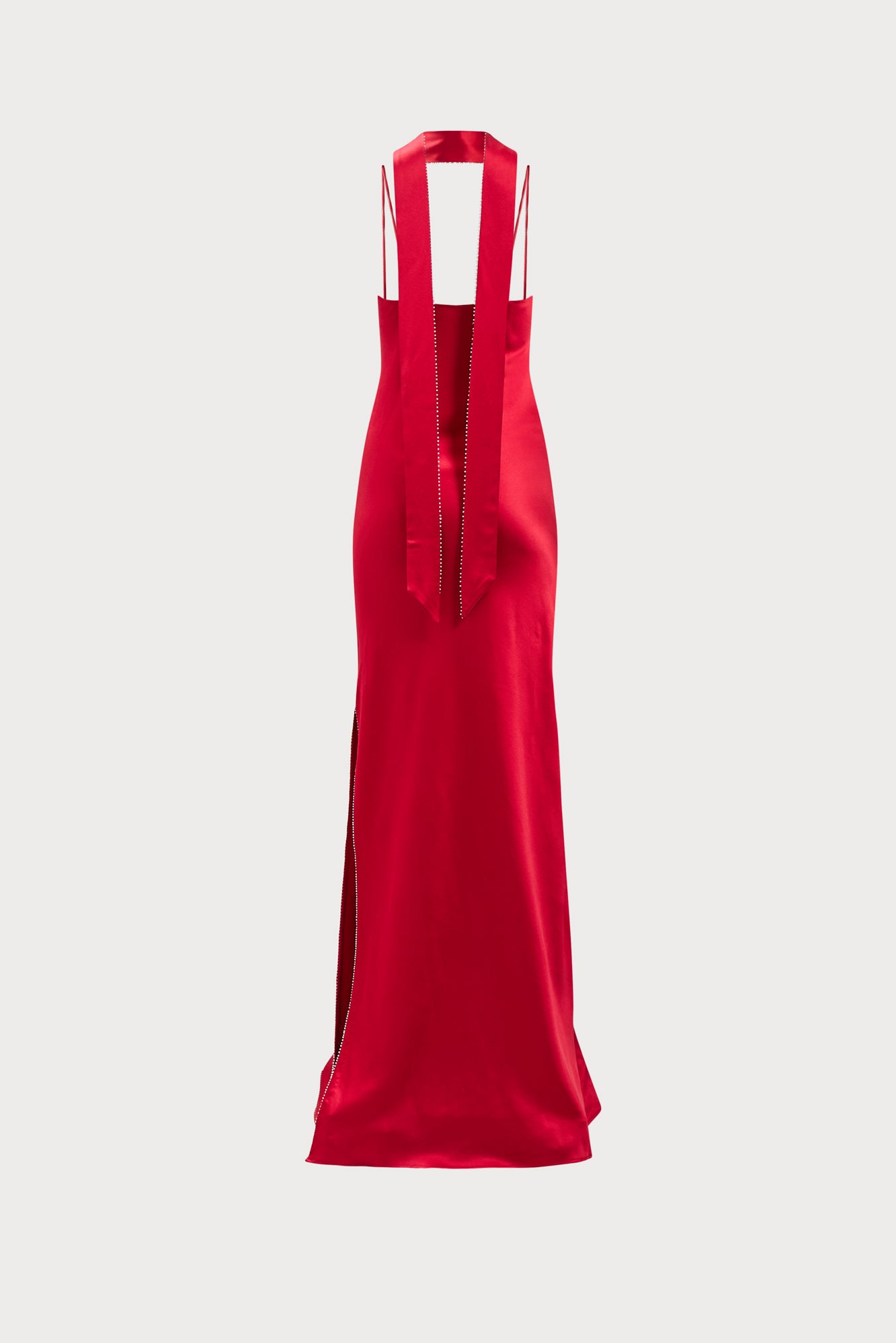 Red Lina Slip Dress