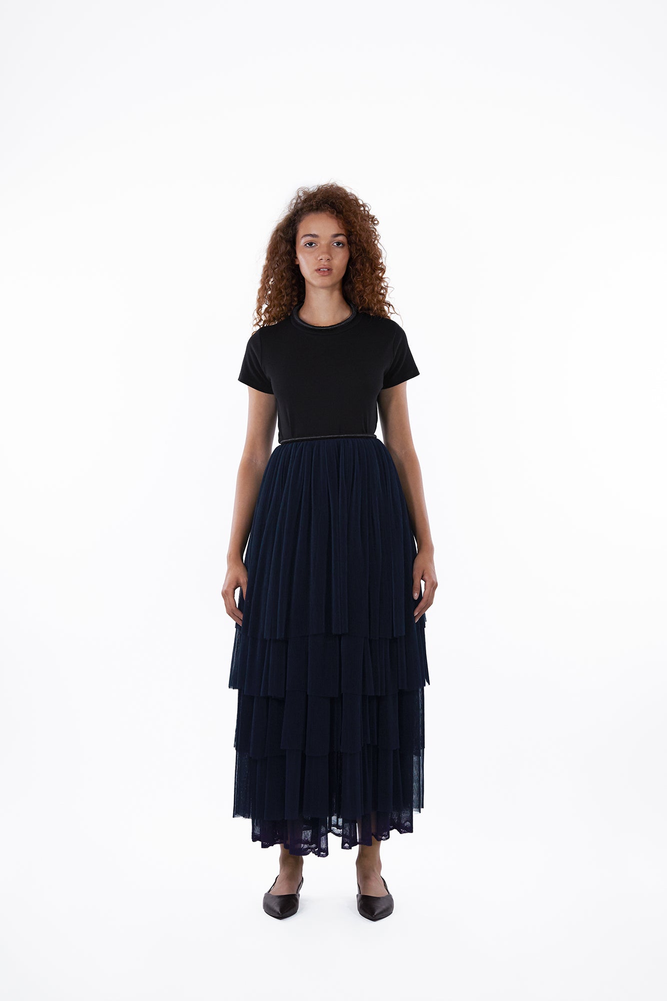 Navy Tula Skirt