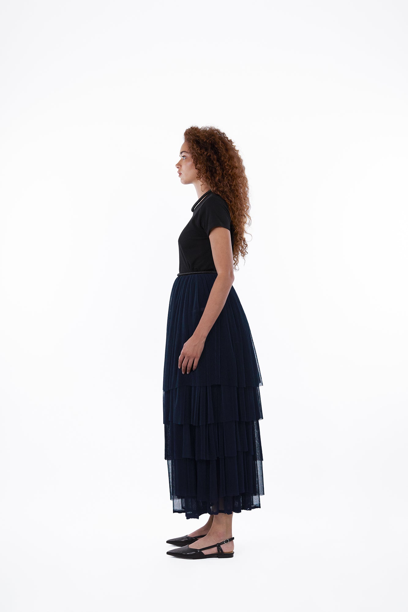 Navy Tula Skirt