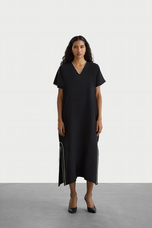 Black Raha Kaftan