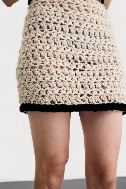 Ivory Athena Skirt