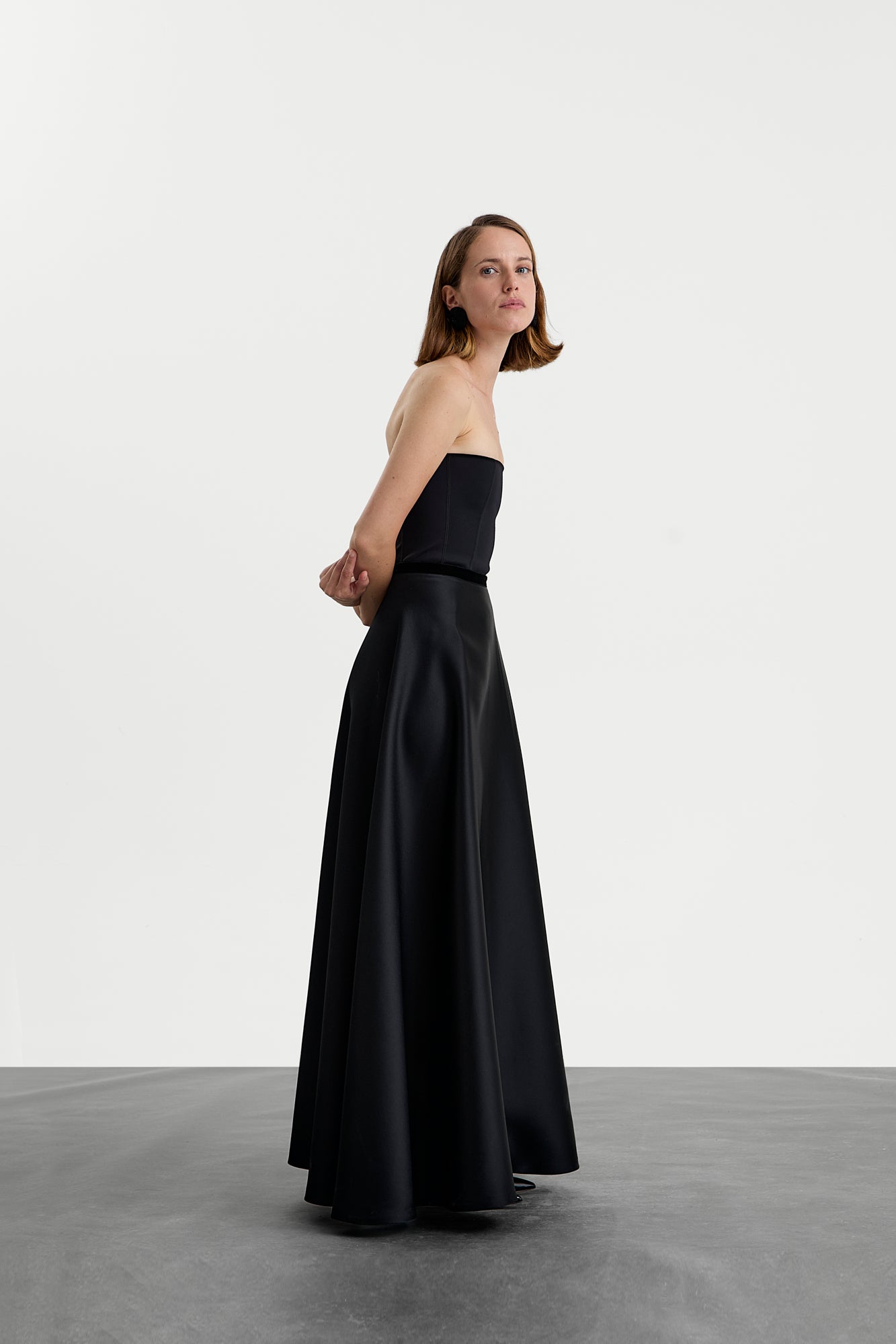 Black Narma Evening Skirt