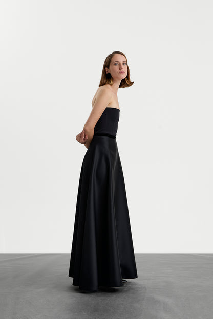 Black Narma Evening Skirt