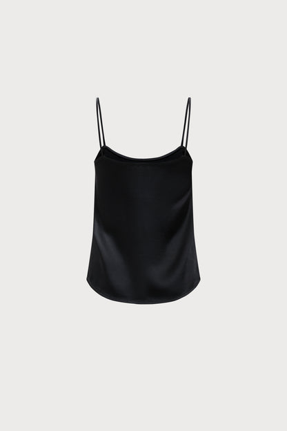 Black Lynn Slip Top