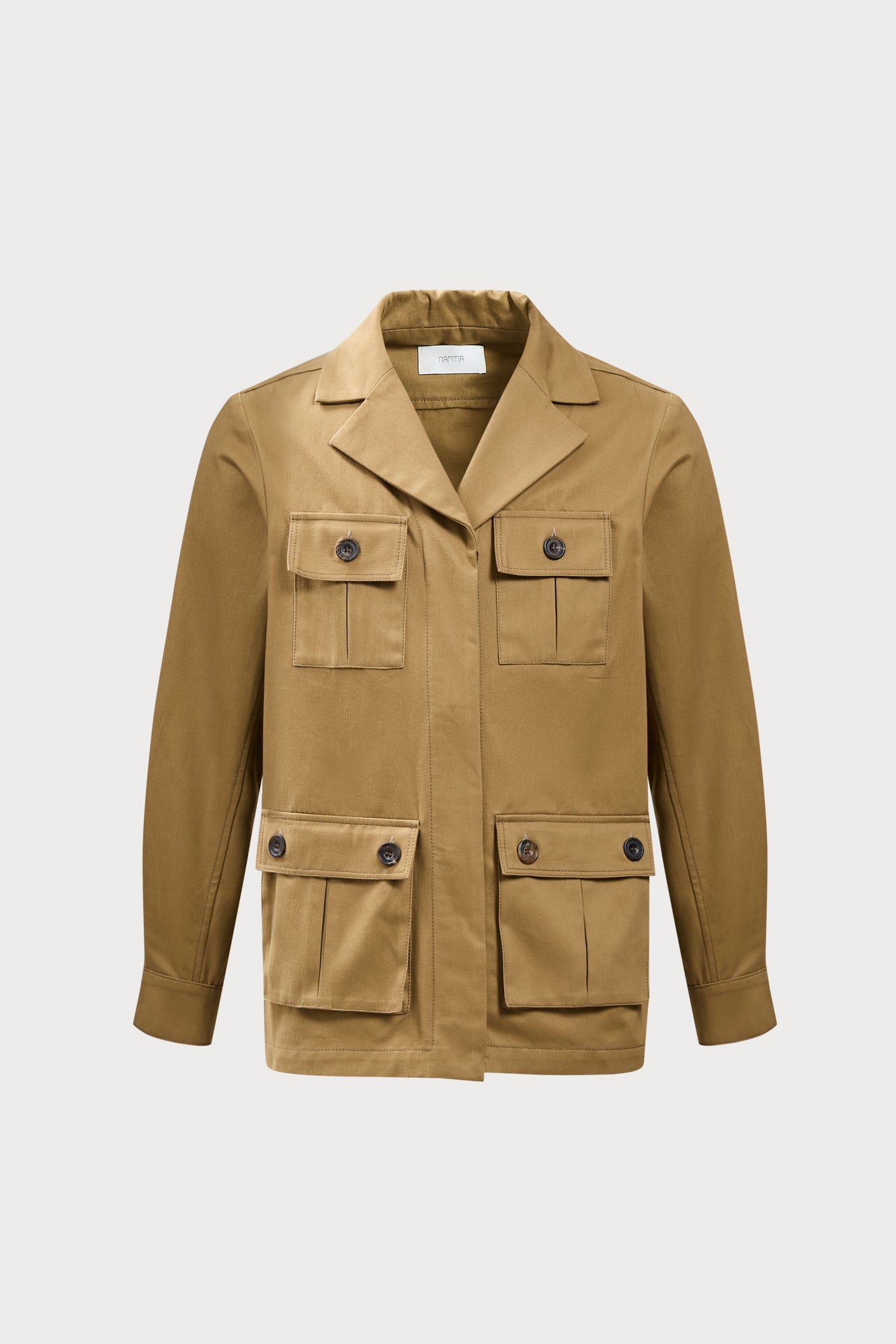 Tan Mens Safari Jacket