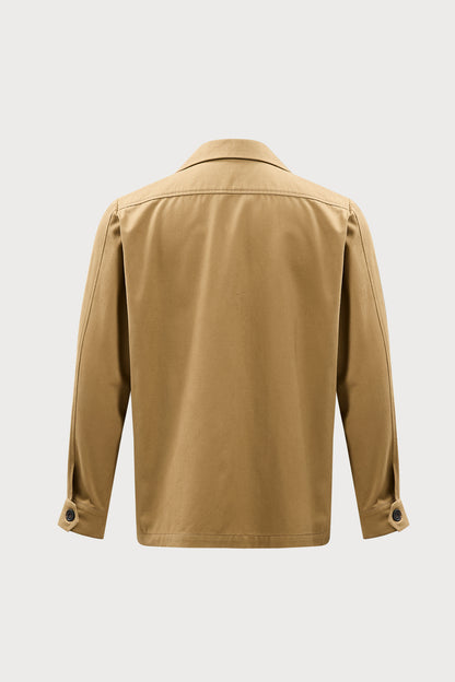 Tan Mens Safari Jacket