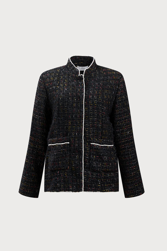 Black Taylor Long Jacket