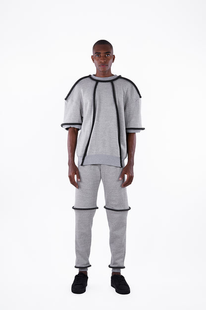 Black on Grey Agal Pi-T