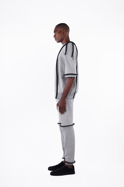 Black on Grey Agal Pi-T