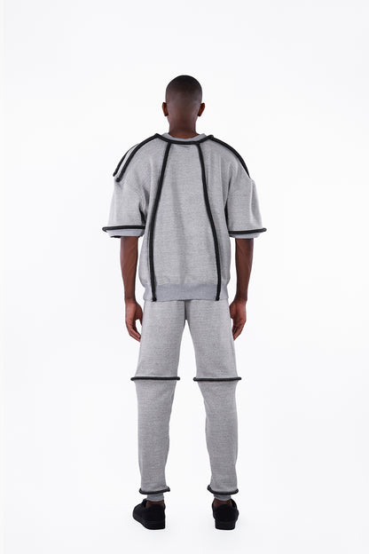 Black on Grey Agal Pi-T