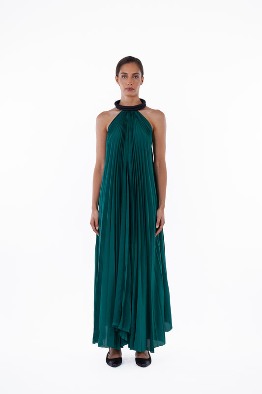 Layla Dress Emerald