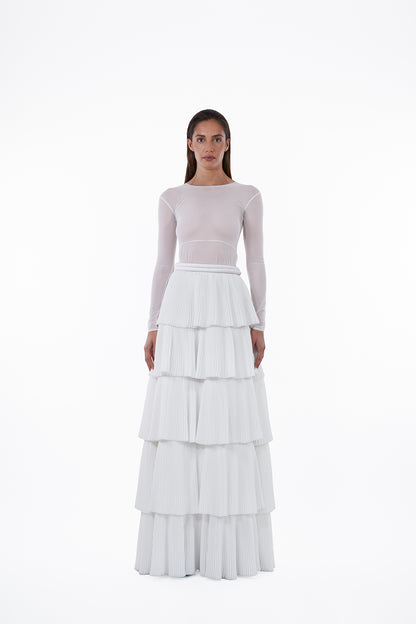 White Ishtar Skirt