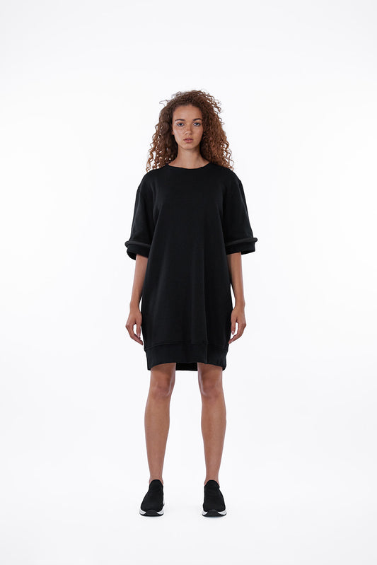 Agal Sweatshirt Dress In Black