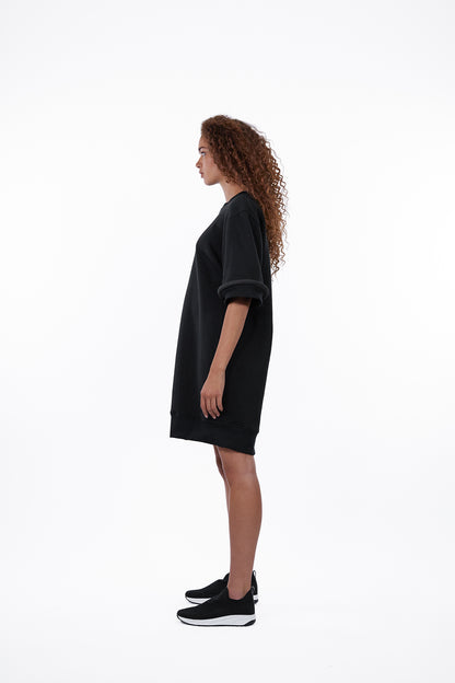 Agal Sweatshirt Dress In Black