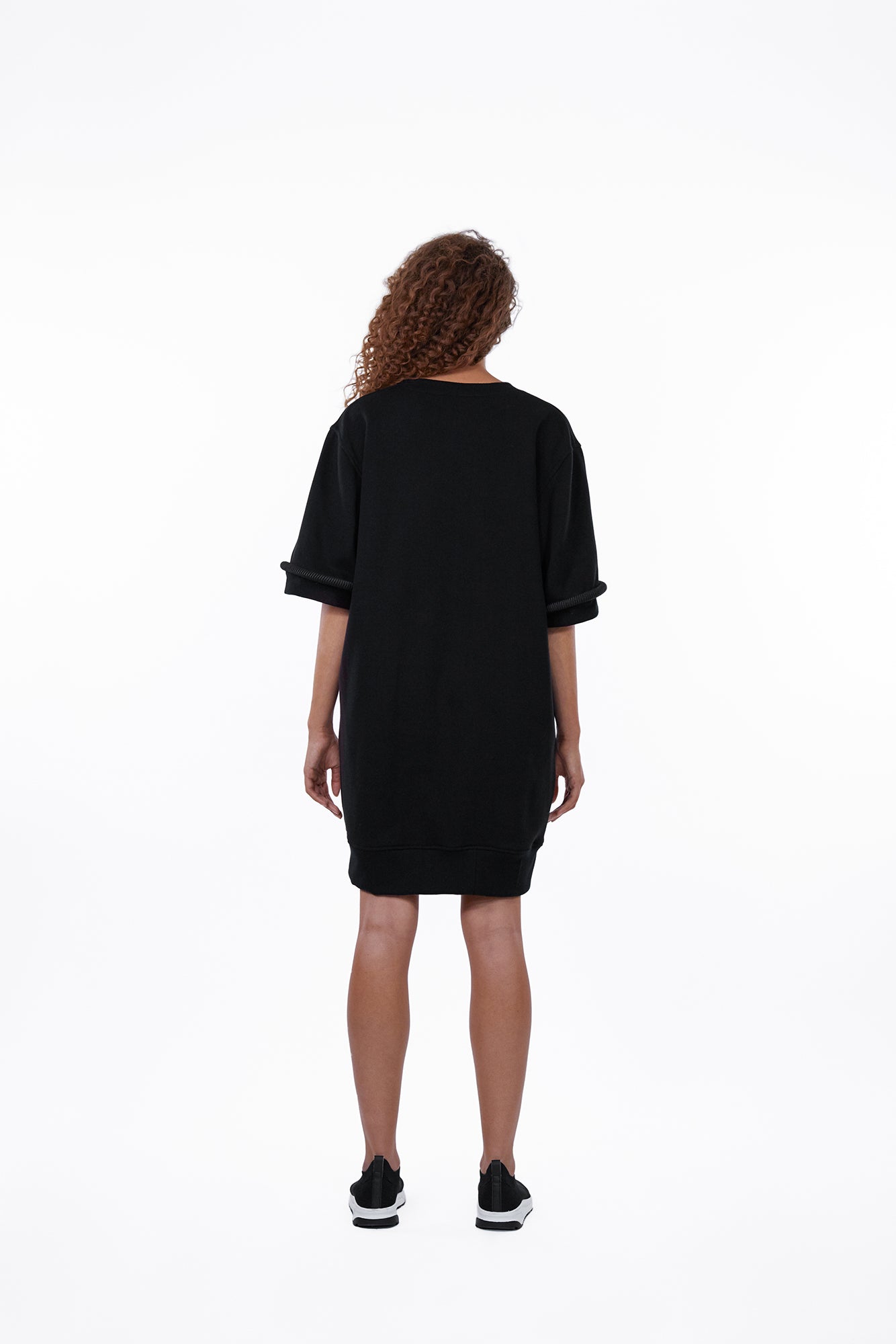 Agal Sweatshirt Dress In Black